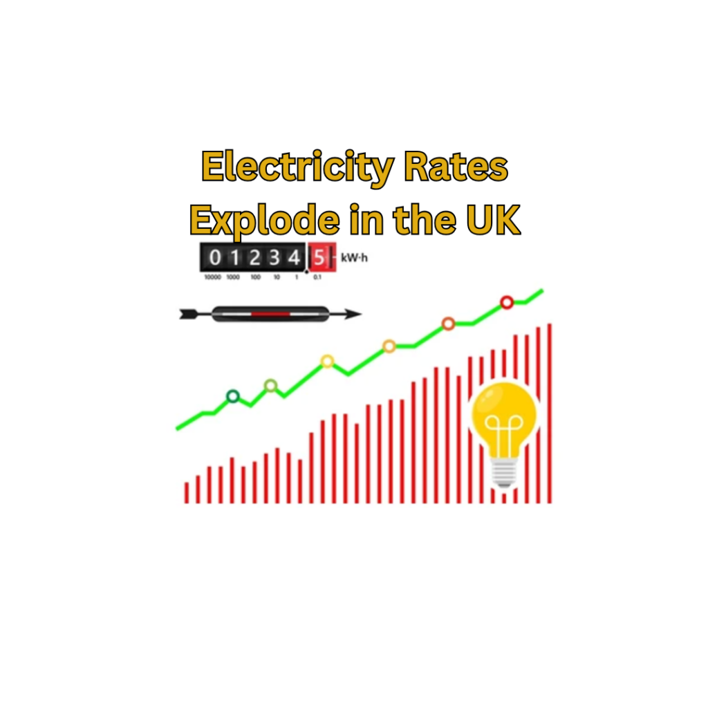 Electricity price hike in the UK