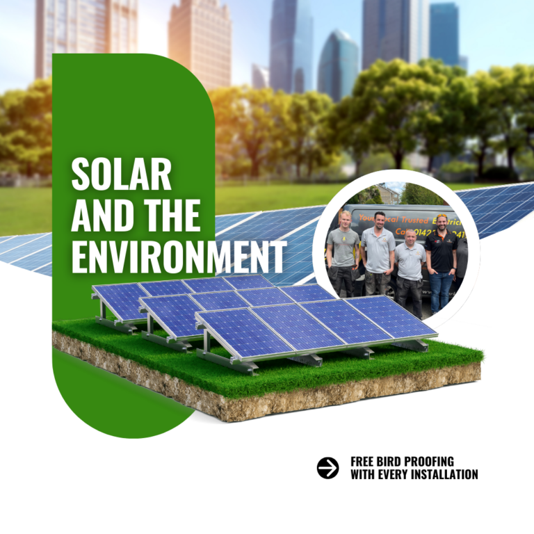 SOLAR AND THE ENVIRONMENT GRAPHIC