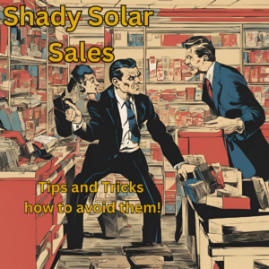 Shady Solar Sales front cover.