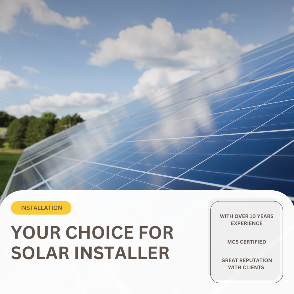 solar panel installater graphic