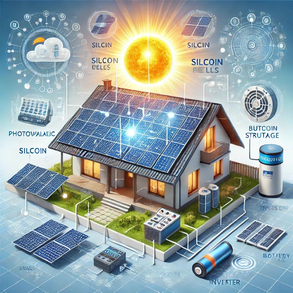 image showing the Science behind solar panels