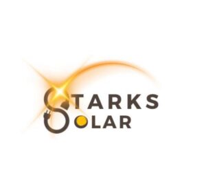 Starks Solar Logo White