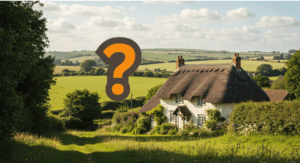 Home with Thatched Roof